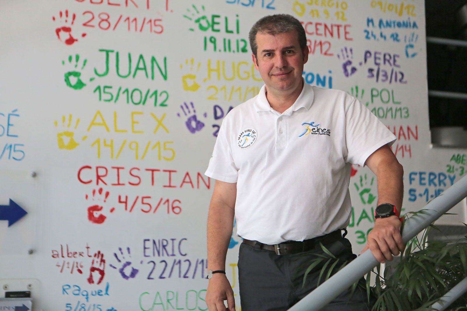 Àlex Florensa és el fundador d'Eines Centre d'Addiccions. FOTO: Artur Ribera