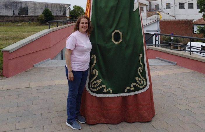 Cristina Zafra ballarà amb la Marieta el Paga-li, Joan. FOTO: Cedida