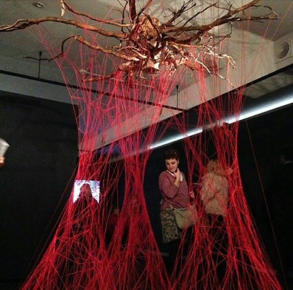 'Huub Tree' és l'obra artística de la santcugatenca Núria Benet. FOTO: Cedida