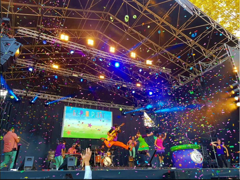 La companyia Pot Petit en un dels seus espectacles. FOTO. Pot Petit