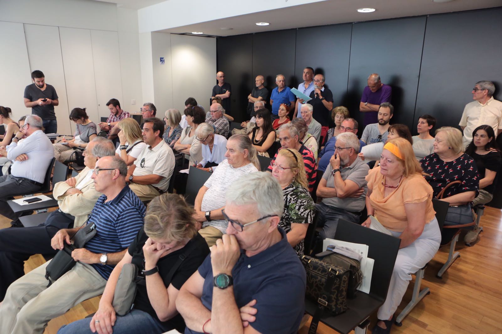 Tron de participació ciutadana del ple del mes de juny. FOTO: Artur Ribera