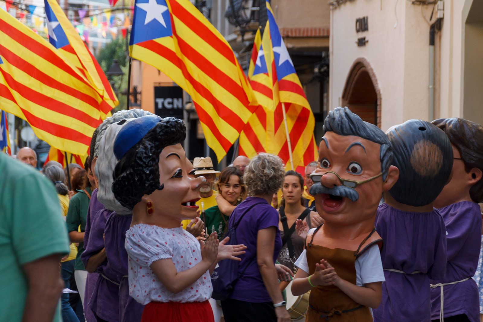 La Flama del Canigó 2018. FOTO: Paula Galván