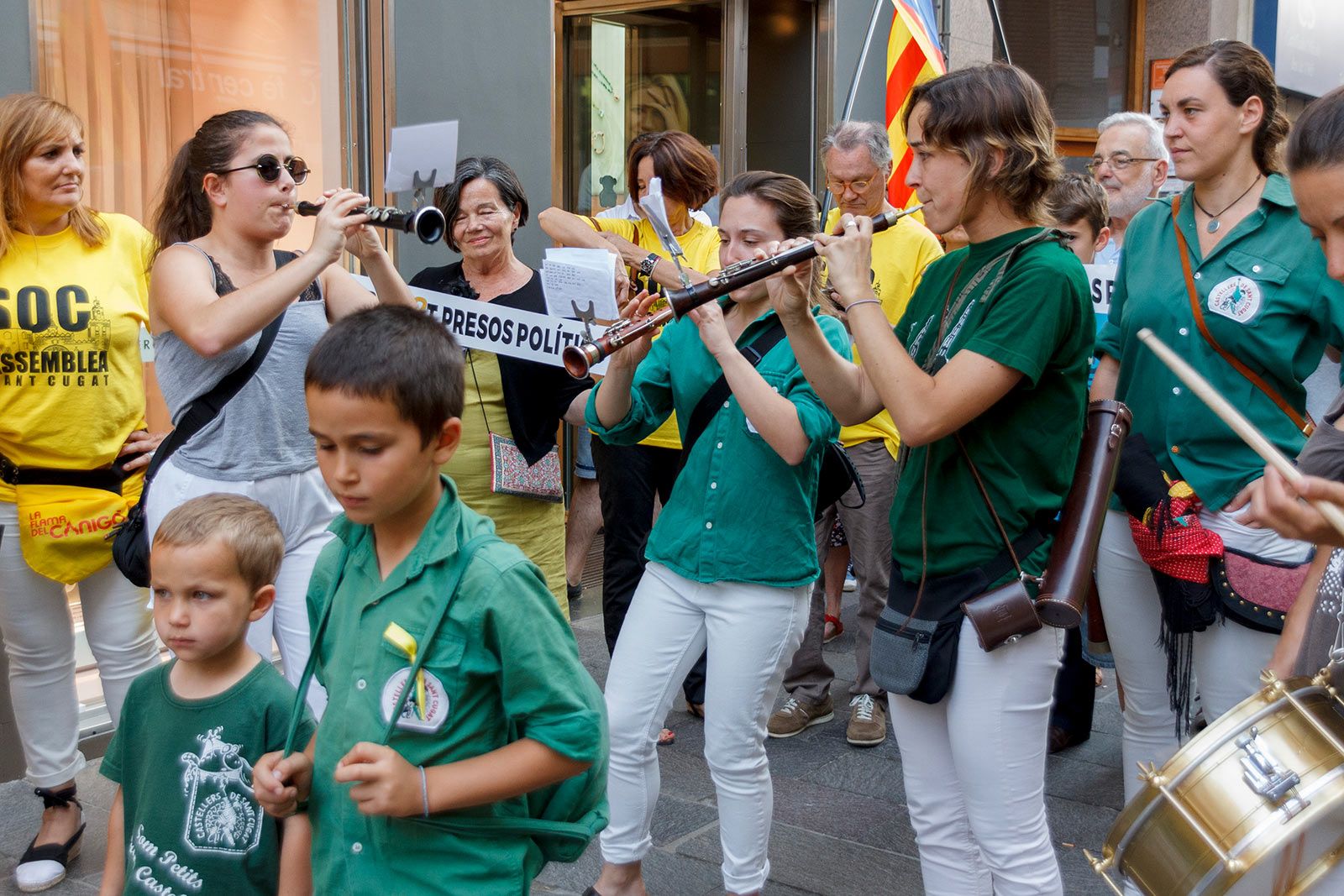 La Flama del Canigó 2018. FOTO: Paula Galván