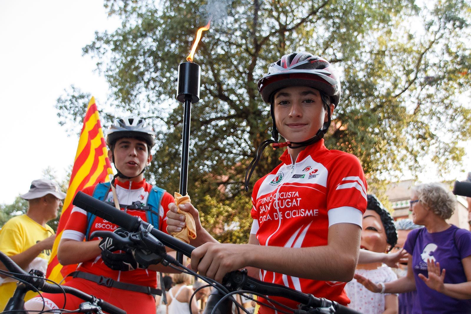 La Flama del Canigó 2018. FOTO: Paula Galván
