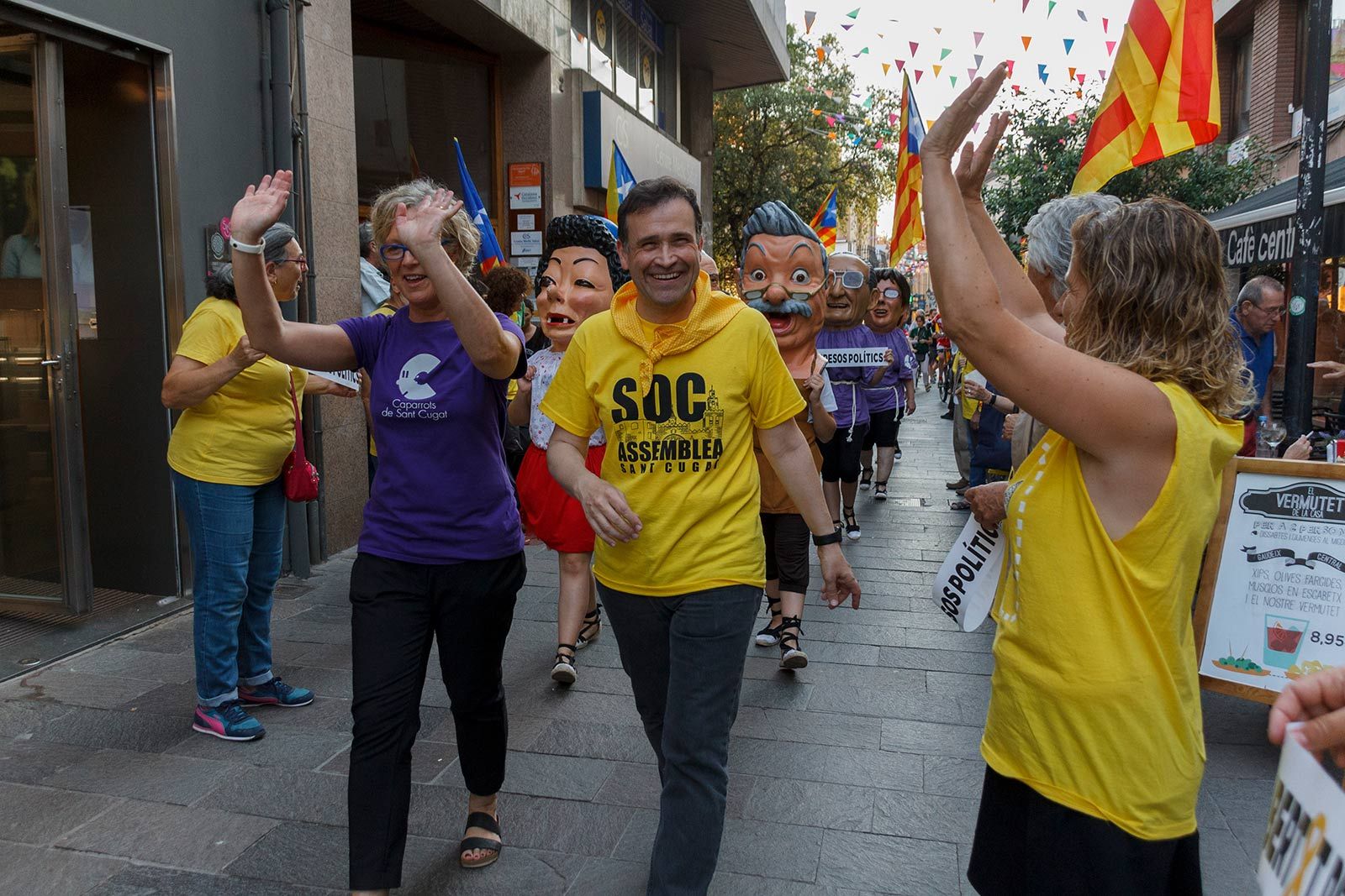 La Flama del Canigó 2018. FOTO: Paula Galván