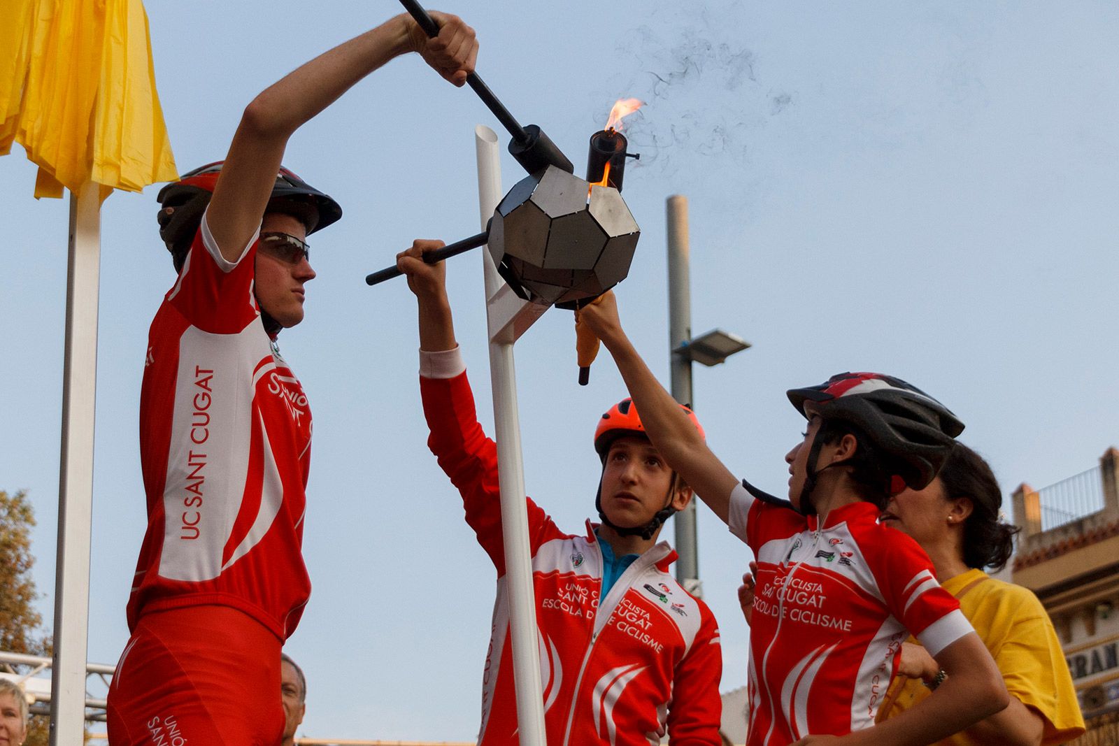 La Flama del Canigó 2018. FOTO: Paula Galván