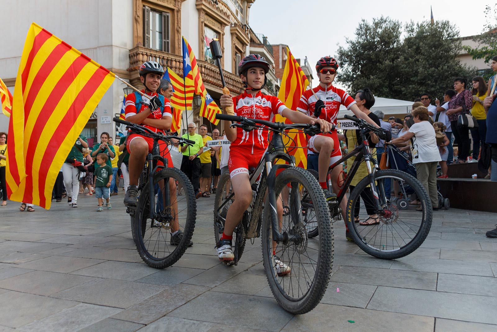 La Flama del Canigó 2018. FOTO: Paula Galván
