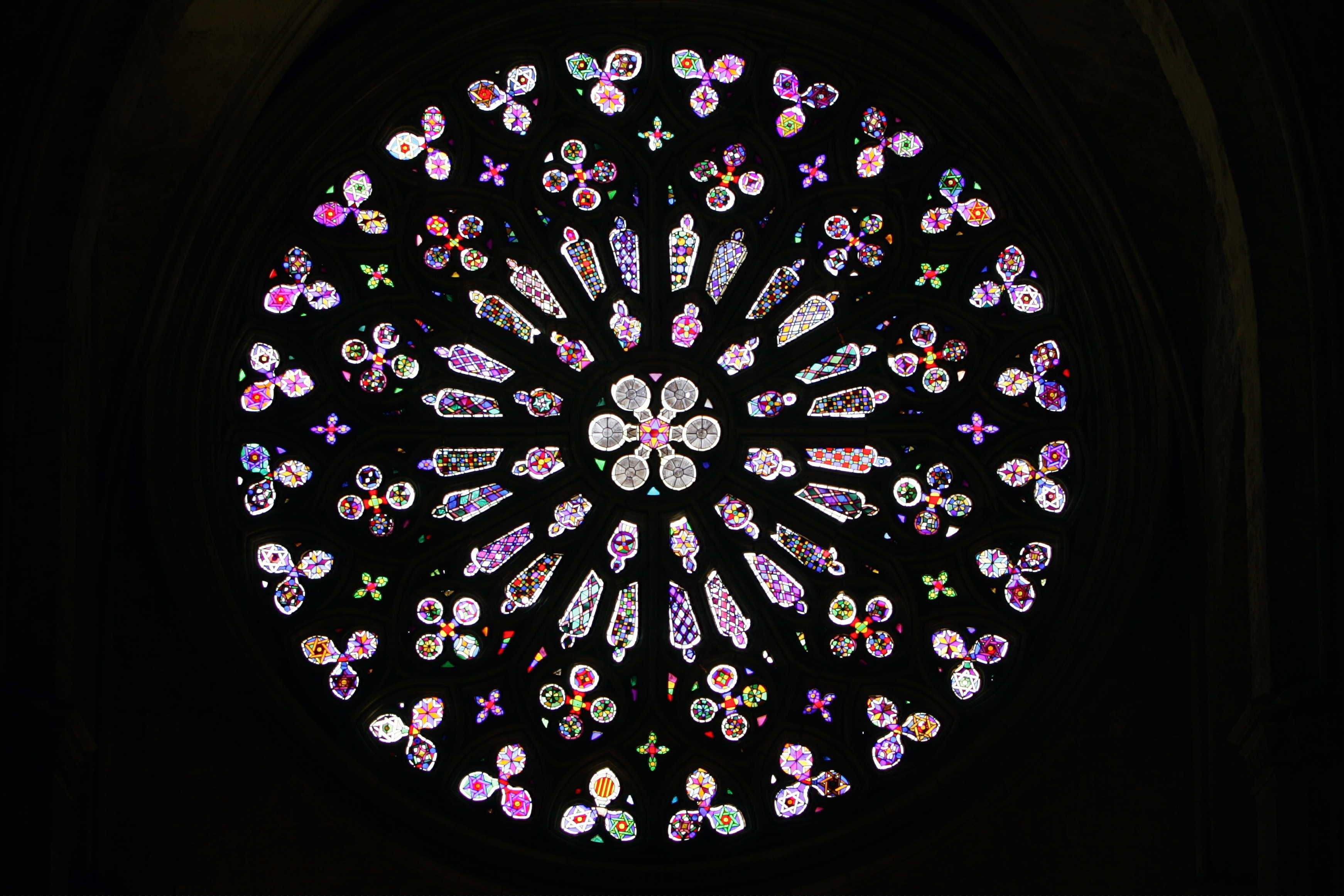 La rossasa del Monestir a la nit FOTO: Cedida