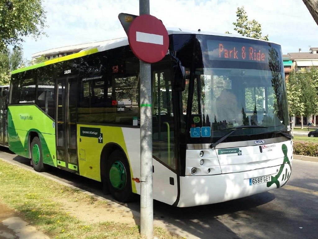 Autobús de Sant Cugat del Vallès FOTO: Ajuntament 