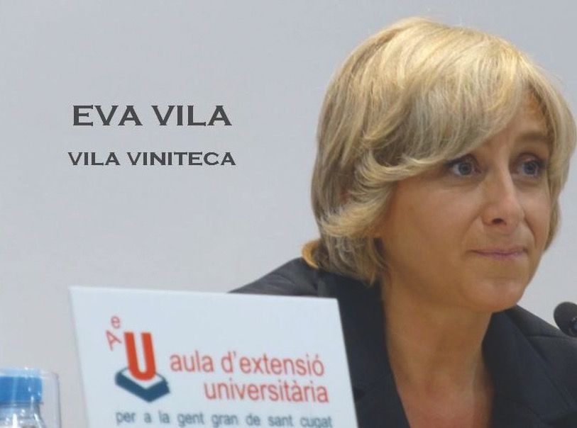 Conferència de la Sra. Eva Vila, directora del Projecte Gastronòmic de Vila Viniteca FOTO: Cedida
