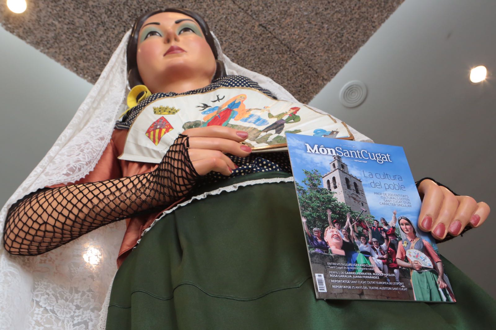 Les entitats culturals de Sant Cugat i el seu teixit associatiu són el tema central del número 5 del Món Sant Cugat. FOTO: Artur Ribera