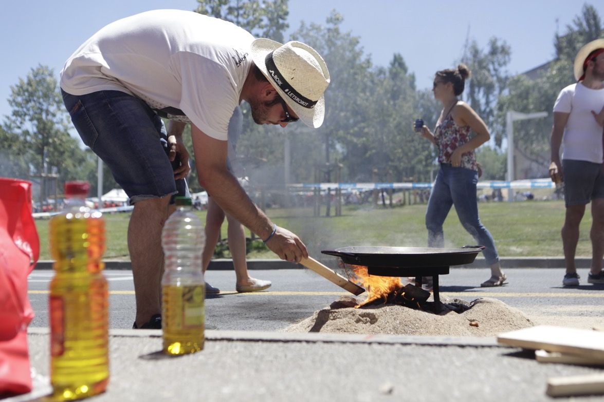El Concurs d'Arrossos se celebra a la rambla del Celler el 30 de juny. FOTO: Artur Ribera