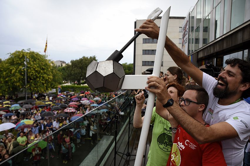 Pregó Festa Major de Sant Cugat. Foto: Bernat Millet.