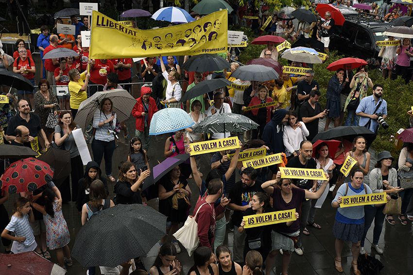 Pregó de Festa Major Sant Cugat. Foto: Bernat Millet.