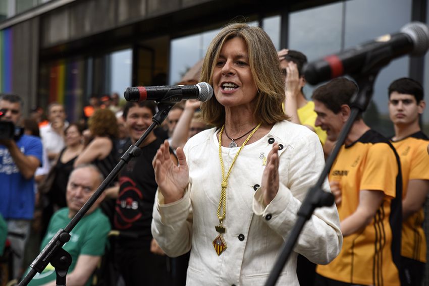 Pregó de Festa Major Sant Cugat. Foto: Bernat Millet.
