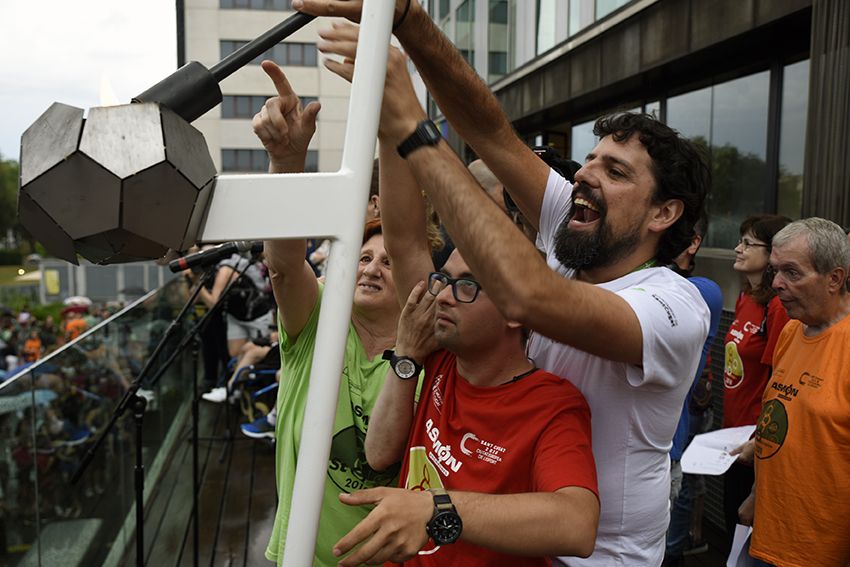 Pregó de Festa Major Sant Cugat. Foto: Bernat Millet.
