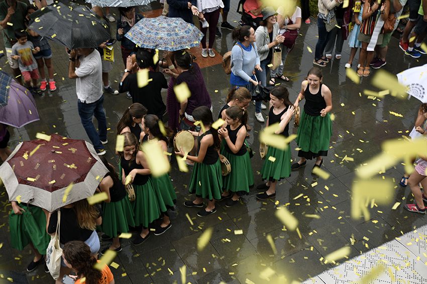 Pregó de Festa Major Sant Cugat. Foto: Bernat Millet.