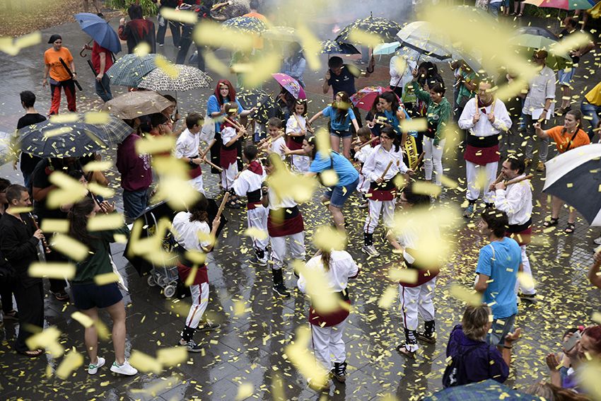Pregó de Festa Major Sant Cugat. Foto: Bernat Millet.