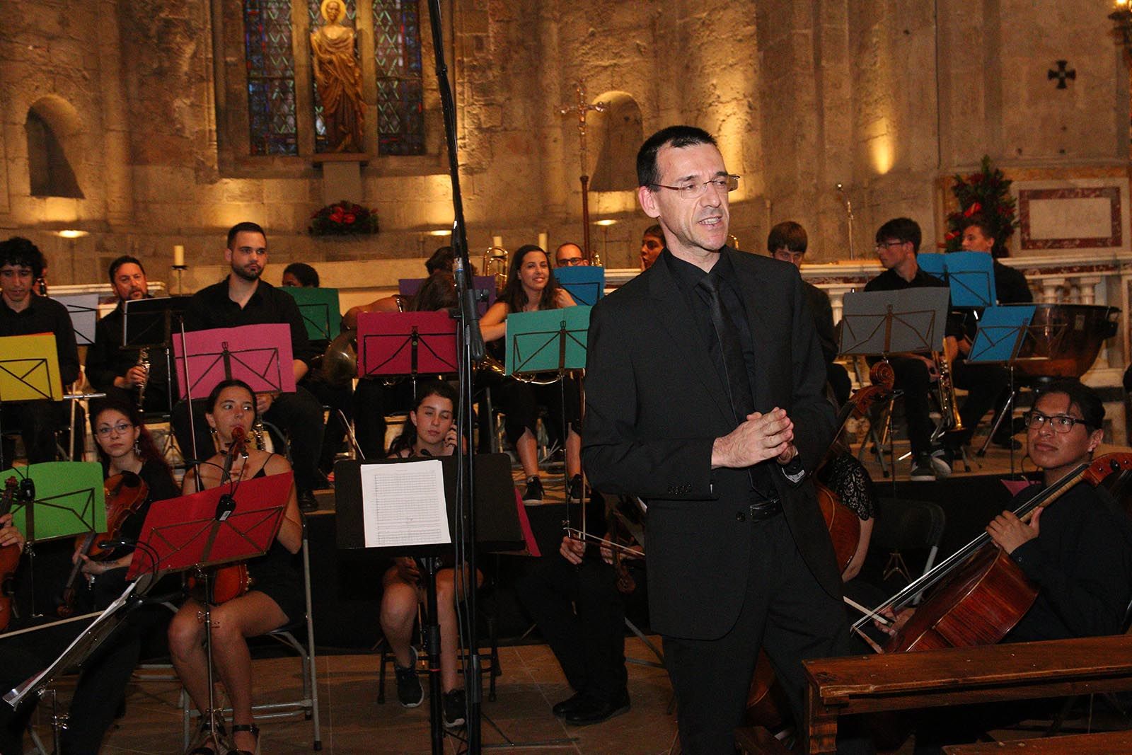 Concert de Festa Major amb l'Orquestra Simfònica Fusió. Foto: Lali Álvarez