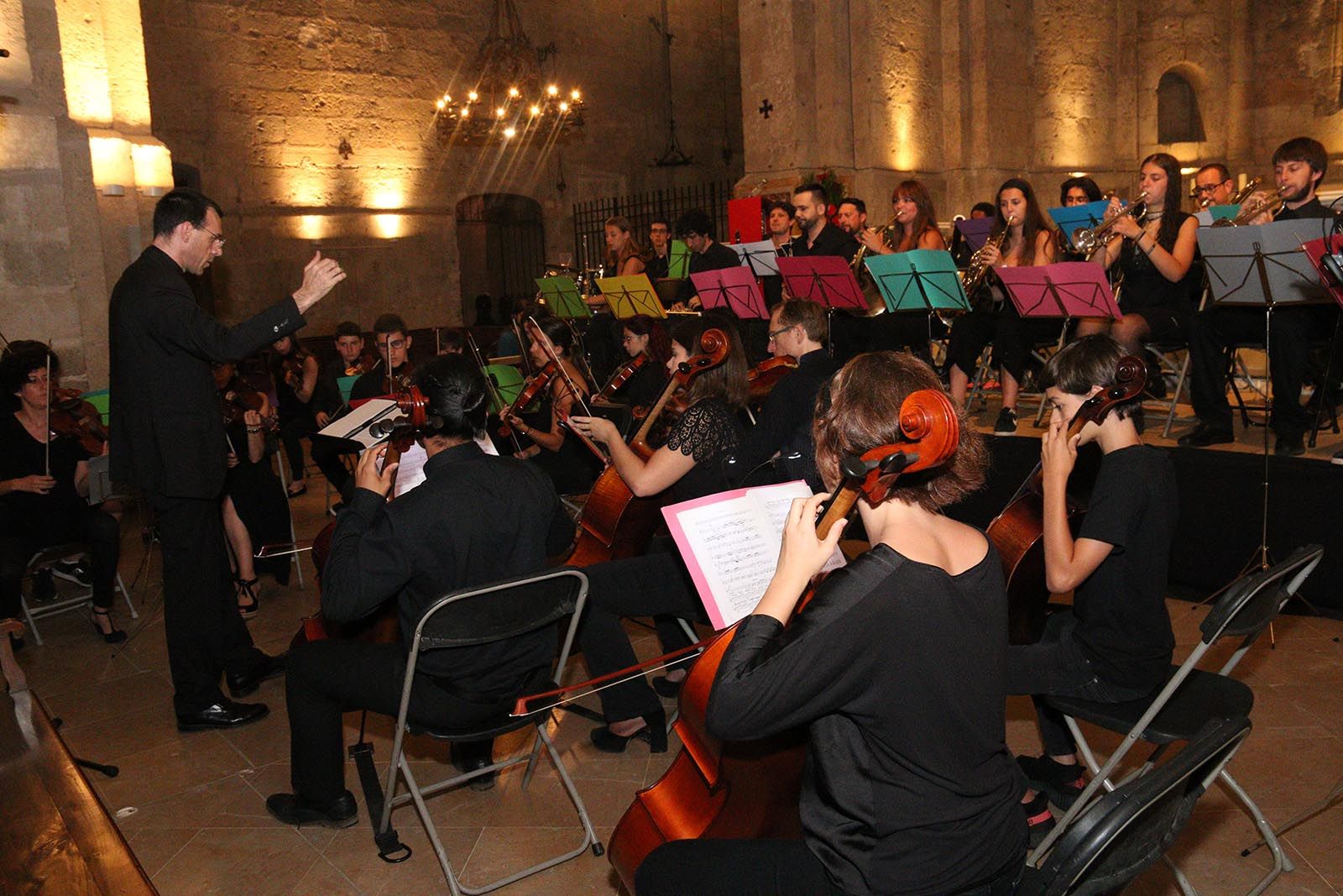 Concert de Festa Major amb l'Orquestra Simfònica Fusió. Foto: Lali Álvarez