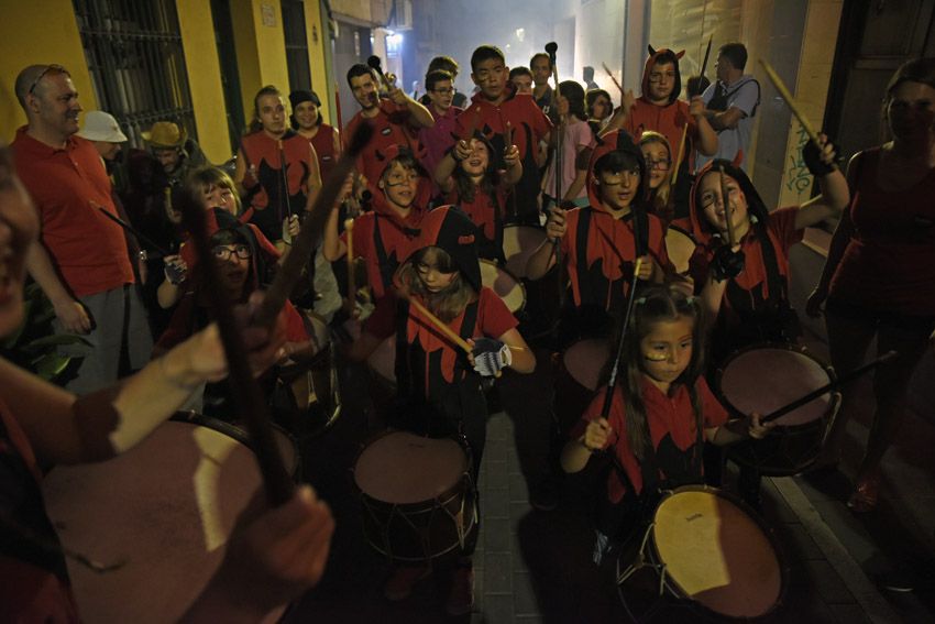 Correfoc infantil i jove de Festa Major. Foto: Bernat Millet.