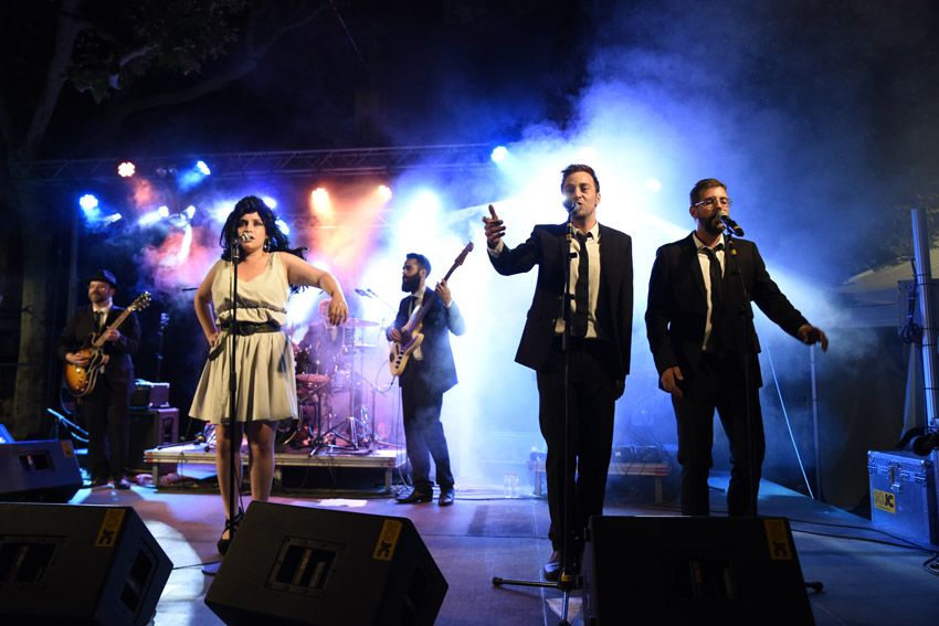 Tribut a Amy Winehouse, amb The Amy's Soul. Foto: Bernat Millet.