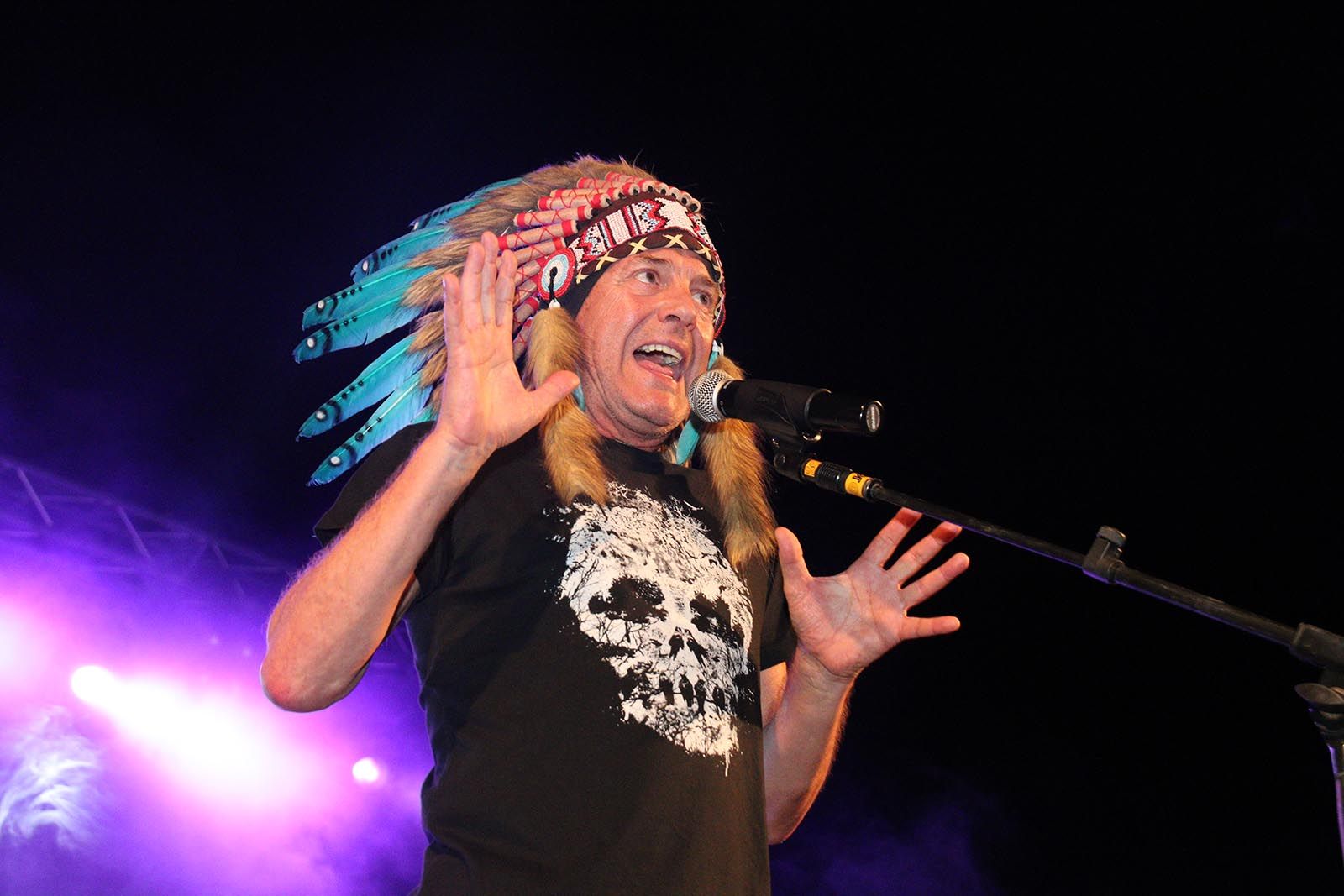 Apache en concert. Foto: Lali Álvarez