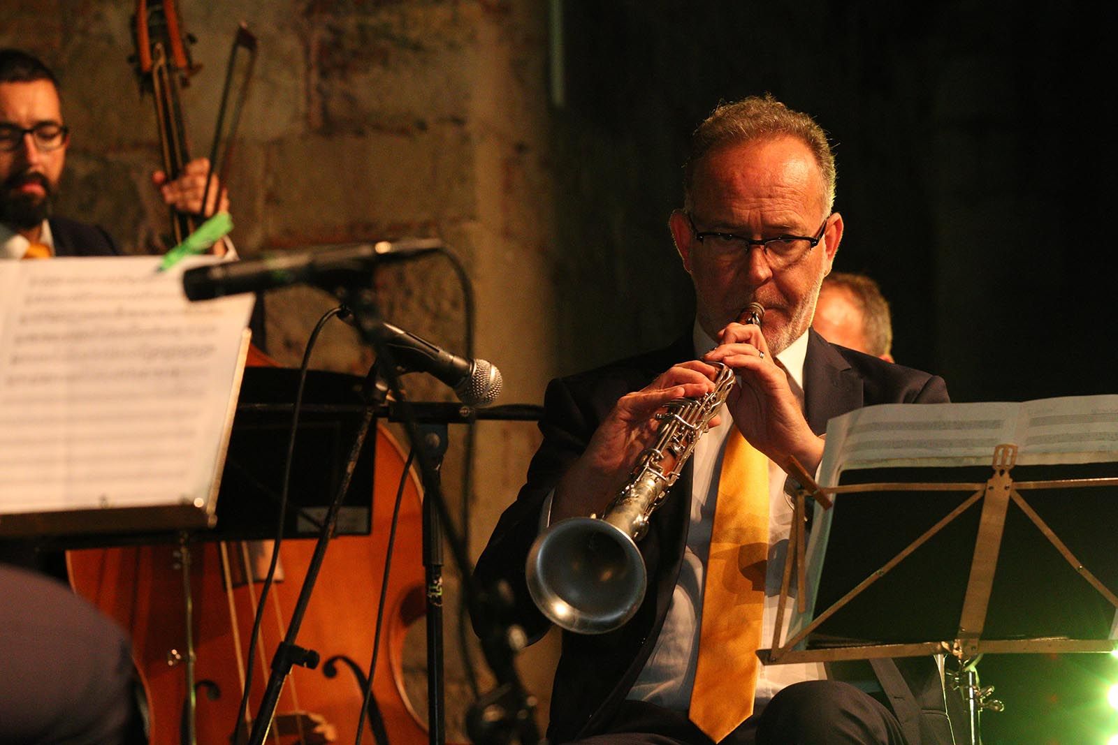 Concert amb el Cor de la Societat Coral la Lira i la Cobla Sant Jordi. Foto: Lali Álvarez