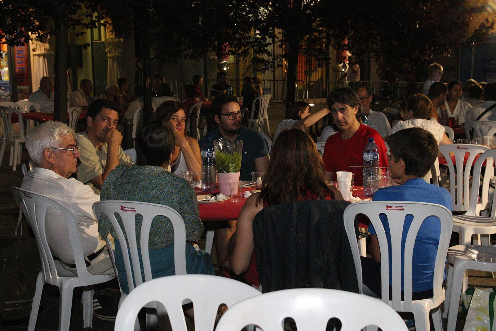 XV Sopar Popular del Barri Centre-Estació. Foto: Lali Álvarez