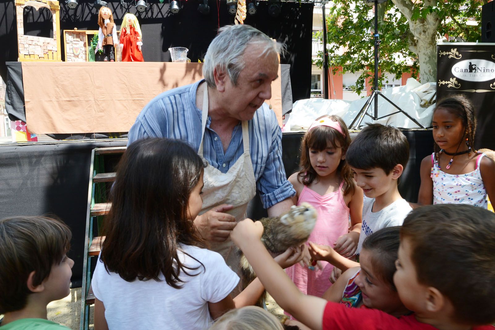 Matinal de titelles i jocs. FOTO : Silvia Polanco 