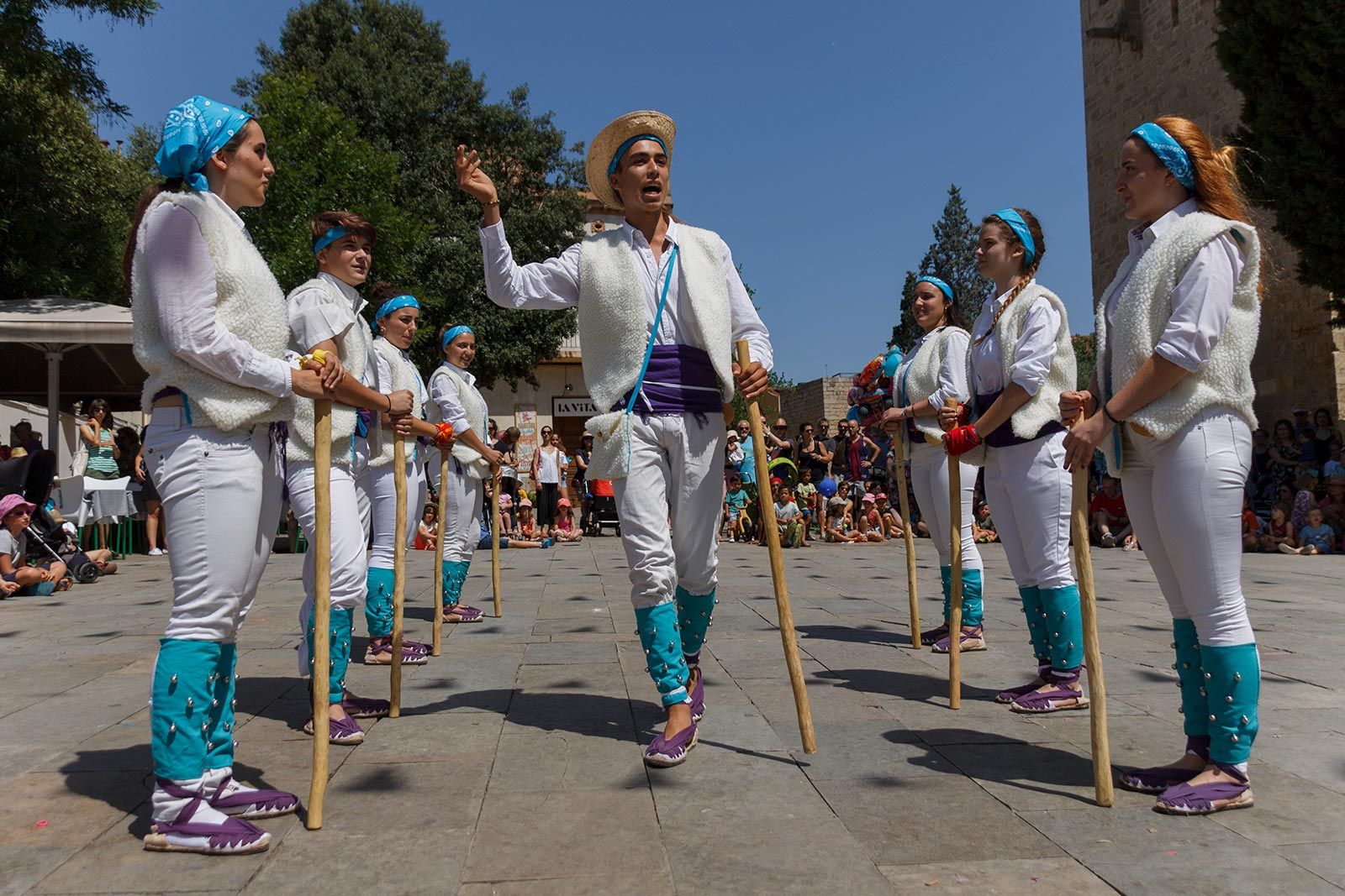 VII Trobada de balls i entremesos d'arreu de Catalunya. FOTO: Paula Galván