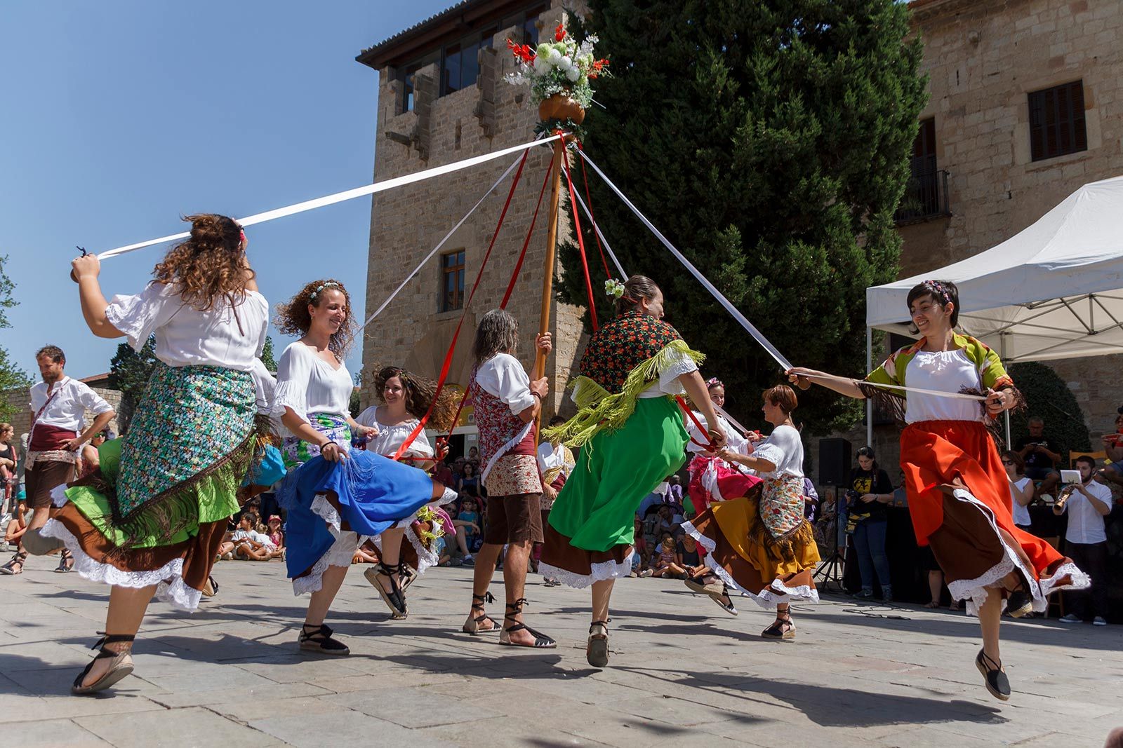 VII Trobada de balls i entremesos d'arreu de Catalunya. FOTO: Paula Galván