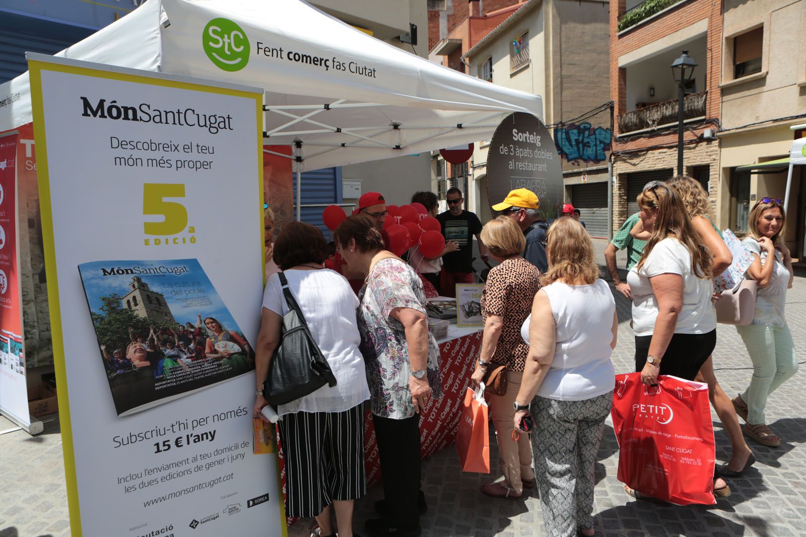 La botiga al carrer 2018. FOTO: Artur Ribera
