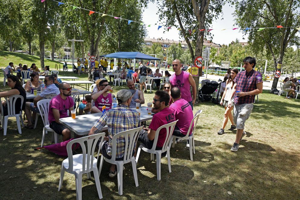 Concurs de truites i dinar popular. Foto: Bernat Millet.