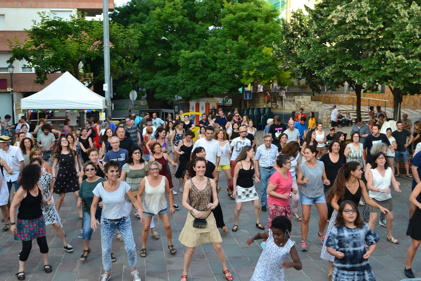 Plaça del swing. Foto: Silvia Polanco