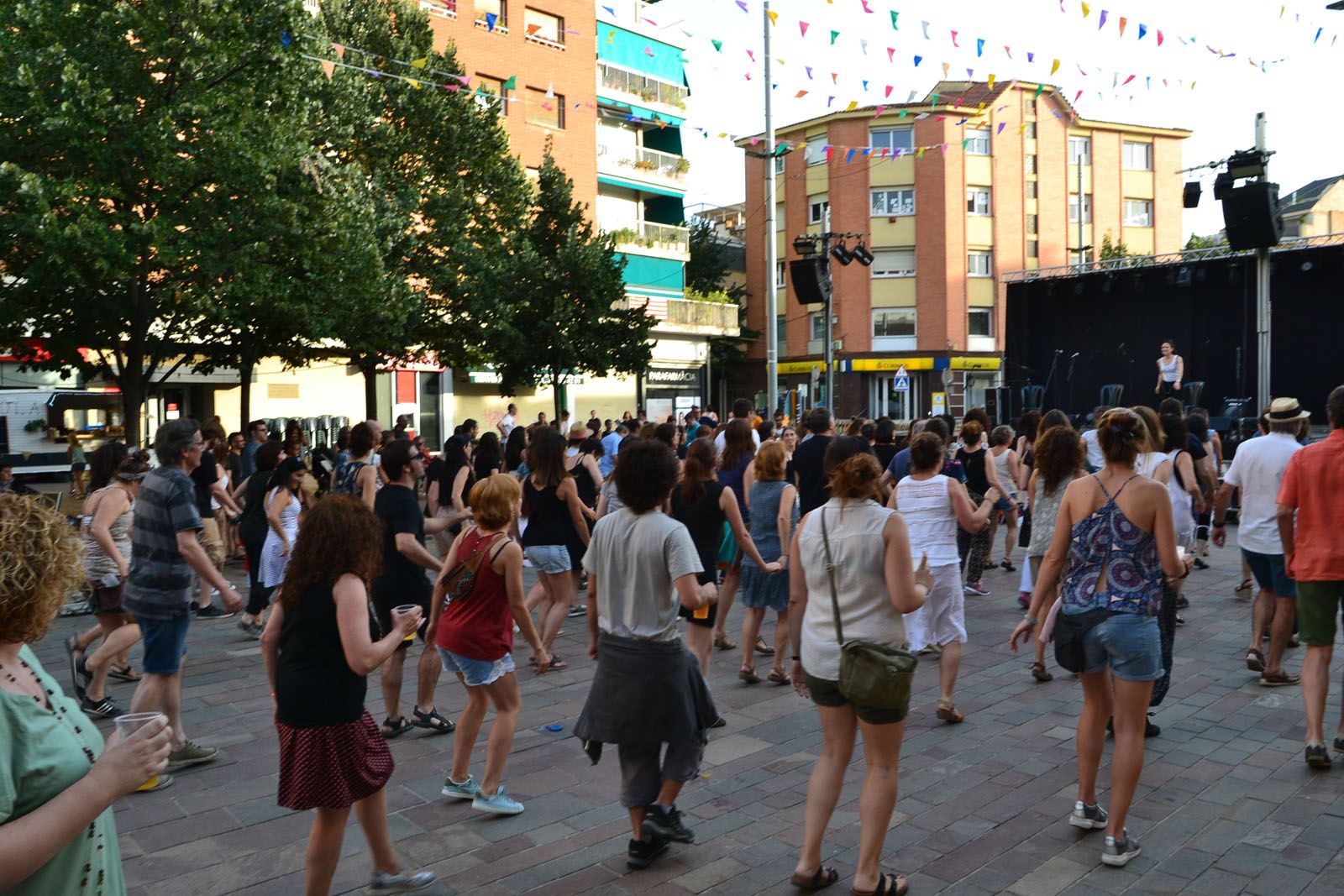 Plaça del swing. Foto: Silvia Polanco