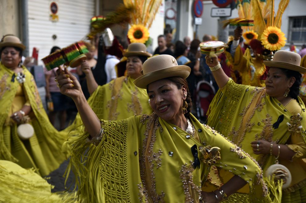 Rua de balls tradicionals: De Bolivia a Sant Cugat. Foto: Bernat Millet.