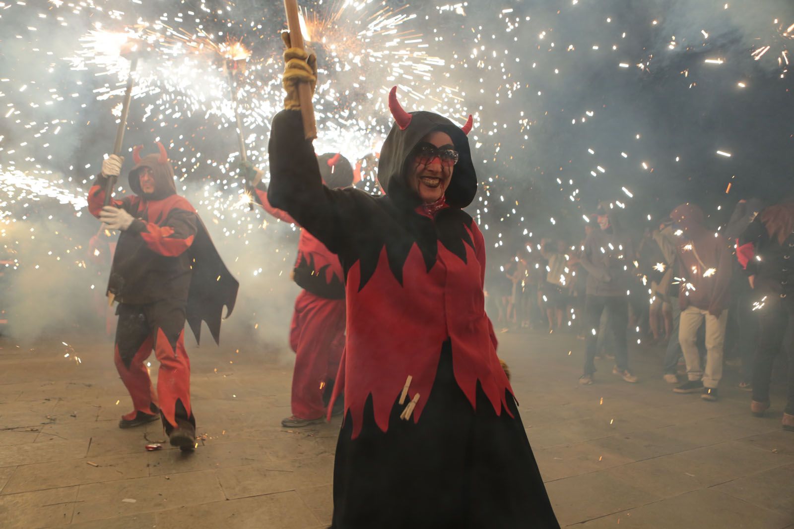 Correfoc diables Festa Major 2018 FOTO: Artur Ribera
