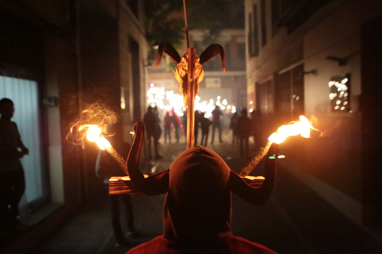 Correfoc diables Festa Major 2018 FOTO: Artur Ribera