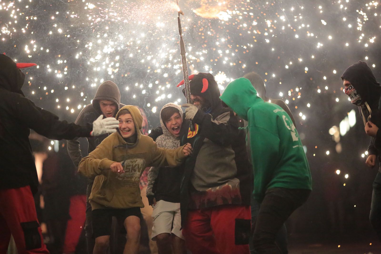 Correfoc diables Festa Major 2018 FOTO: Artur Ribera