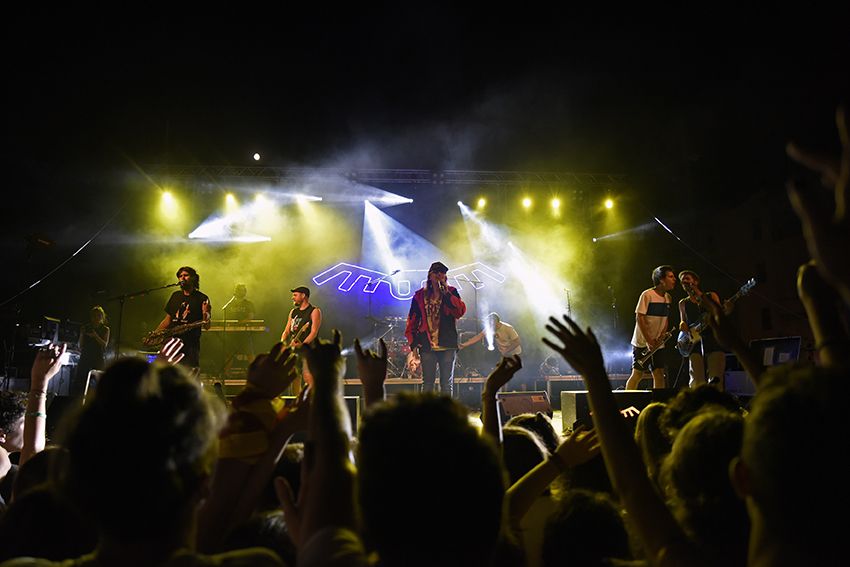 Buhos en concert. Foto: Bernat Millet.