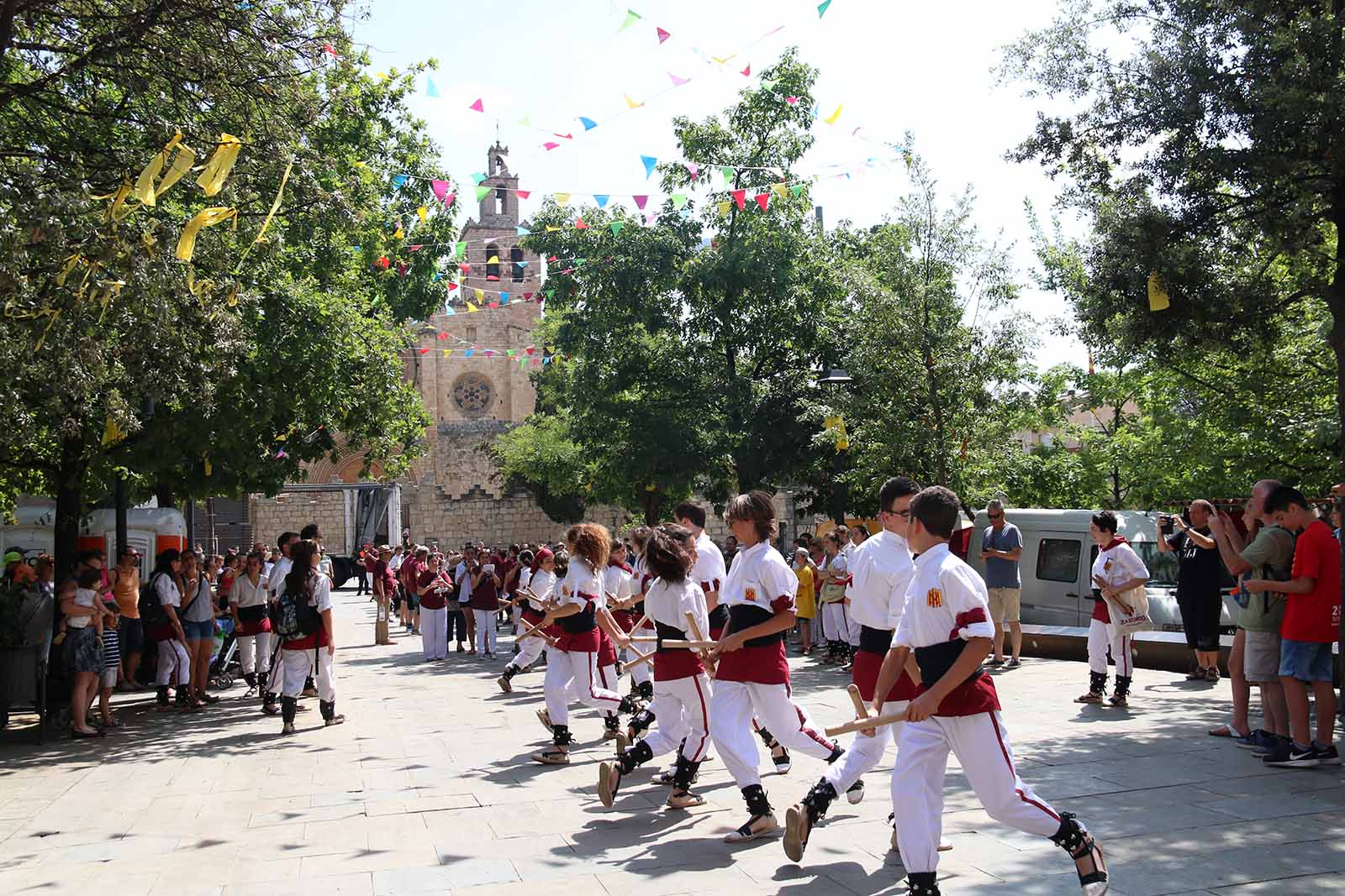 Matinada bastonera. Foto: Lali Álvarez