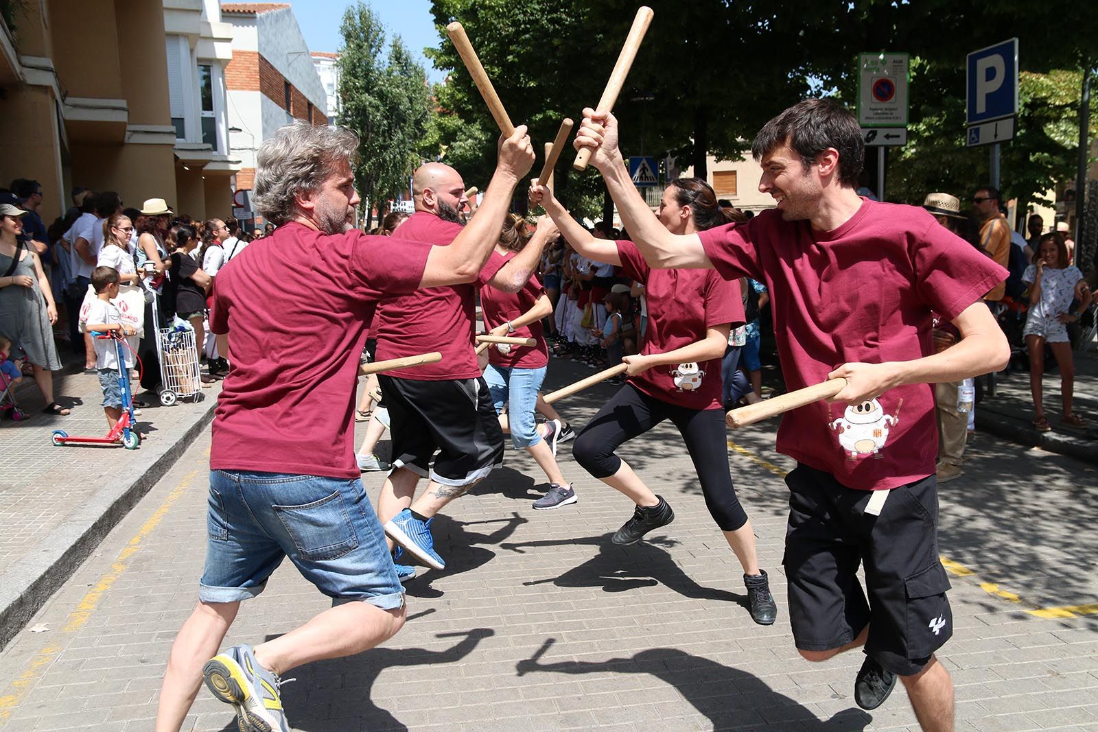Matinada bastonera. Foto: Lali Álvarez