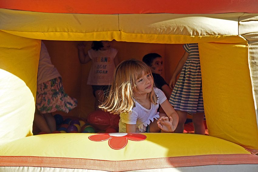 Racó Infantil de Festa Major. Foto: Bernat Millet.