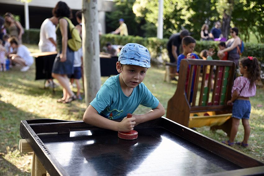 Racó Infantil de Festa Major. Foto: Bernat Millet.