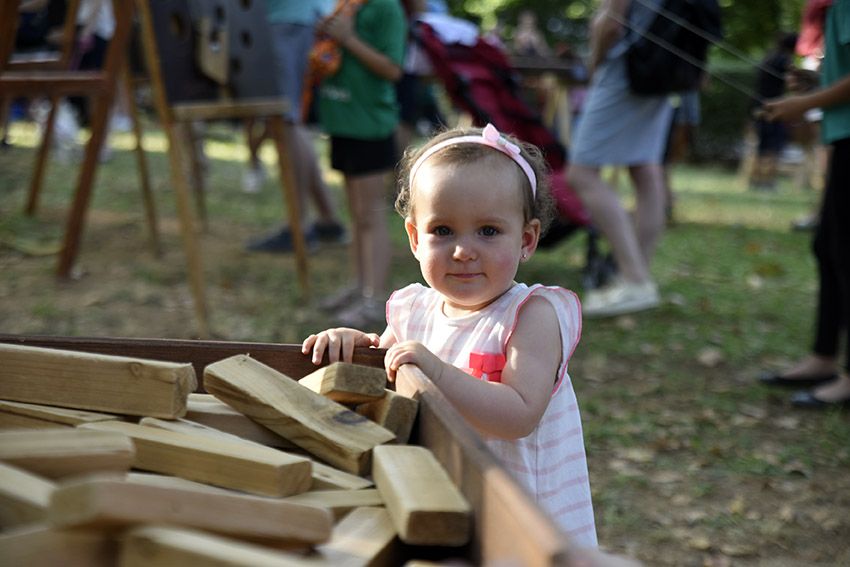 Racó Infantil de Festa Major. Foto: Bernat Millet.