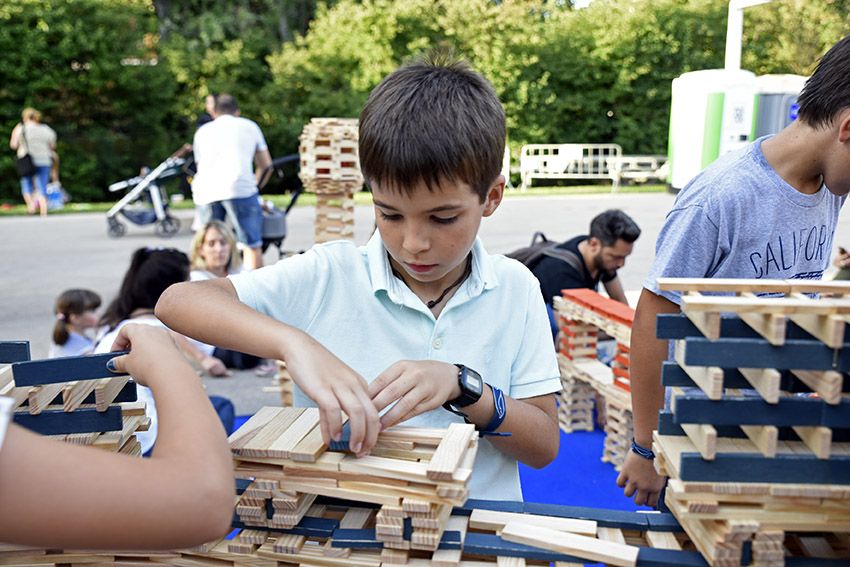 Racó Infantil de Festa Major. Foto: Bernat Millet.