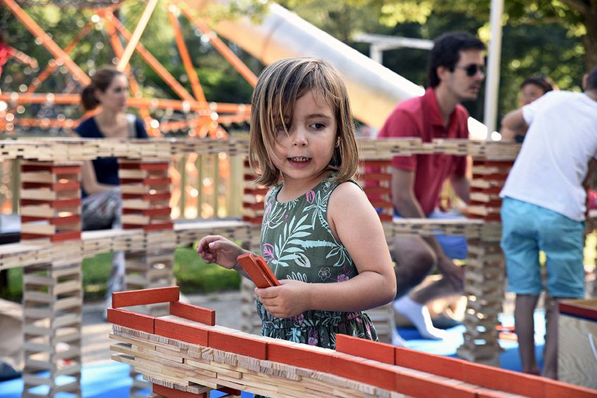 Racó Infantil de Festa Major. Foto: Bernat Millet.