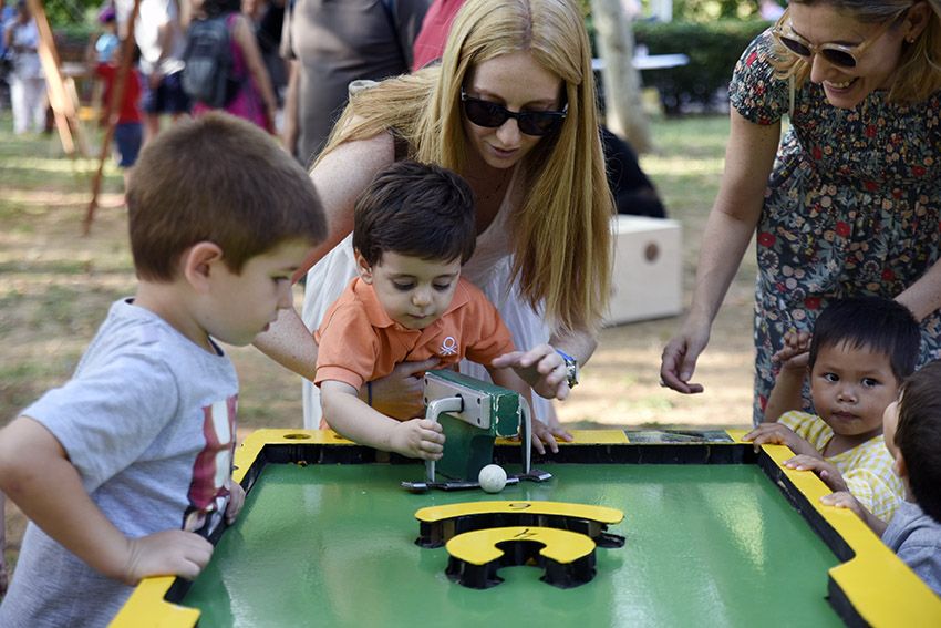 Racó Infantil de Festa Major. Foto: Bernat Millet.