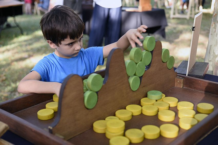 Racó Infantil de Festa Major. Foto: Bernat Millet.